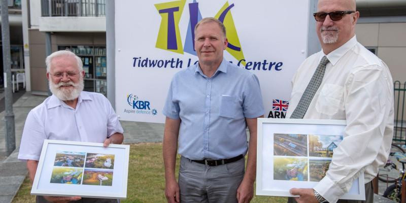 Estonian Dignitaries Welcomed to Tidworth